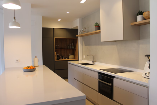 [3412] Silestone Miami White17 (0,4 cm Produkt)