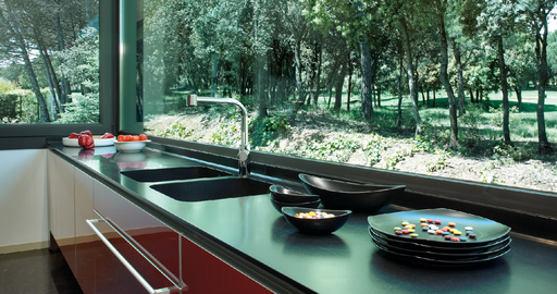 [3400] Silestone Night Tebas 18 (0,4 cm Produkt)