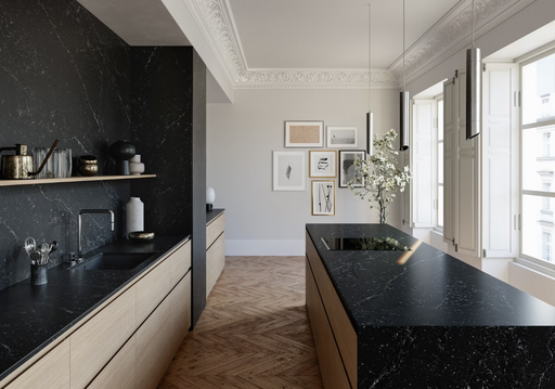 [3331] Silestone Romantic Ash (0,4 cm Produkt)