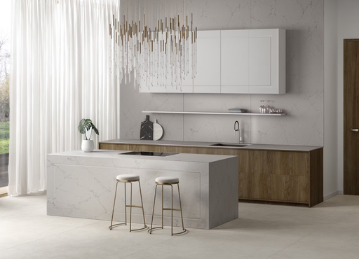 [3337] Silestone Victorian Silver (0,4 cm Produkt)