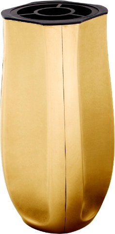 [433/BRO] Vase, quadratisch (Bronze)