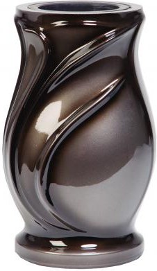 [3961/BLA] Vase V9 (Black)