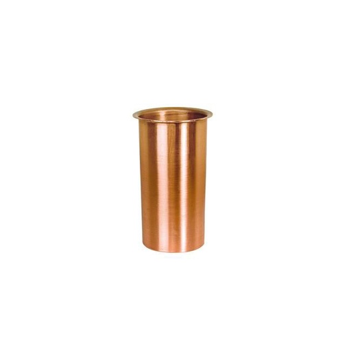 [ST-91007] Vaseneinsatz aus Aluminium und Kupfer, Höhe 9–10 cm
