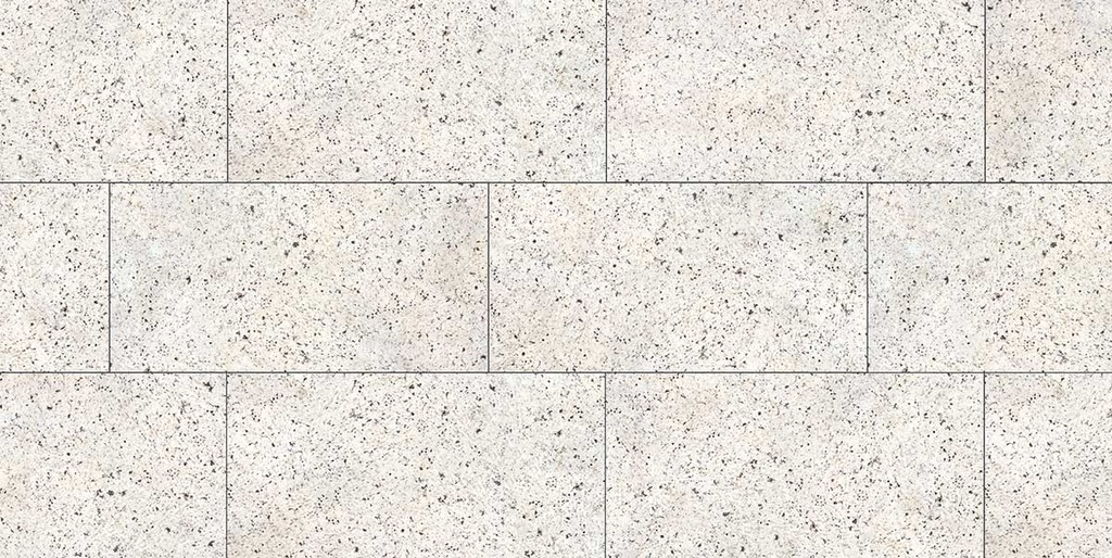 Großformatplatte Fortezza White G 60×120 cm