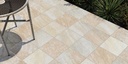 Außenplatten Midlake Quartz Beige 22,5×22,5 cm