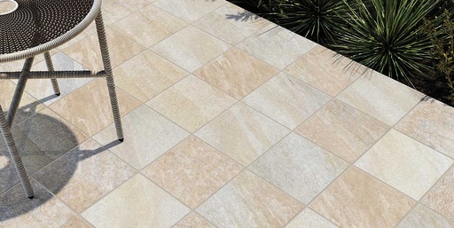 [SS-141] Außenplatten Midlake Quartz Beige 22,5×22,5 cm