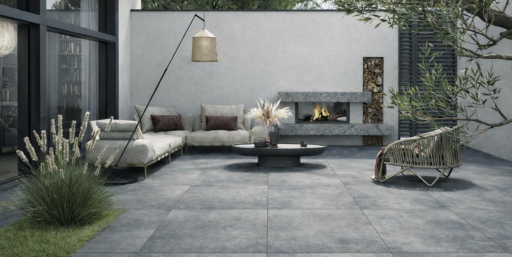 Außenplatten Moderní Beton Antrazyt 3 cm
