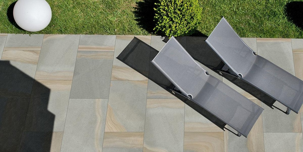 Außenplatten Monviso Yorkstone 60×90 cm