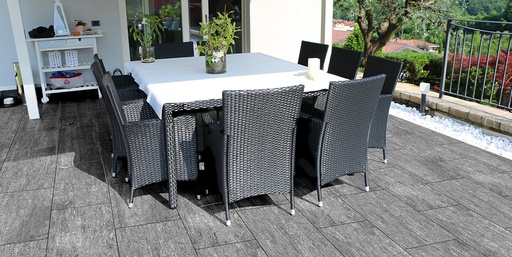 [SS-106] Außenplatten Pietra di Vals Antrazyt 40×80 cm