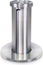 Versenkvase aus Edelstahl, Höhe 24 cm