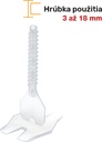 Gewinde 1 mm gerade – 100 Stk.