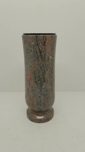 [MG-AV387-10/23] Granit-Friedhofs-Grabvase Himalaya AV387