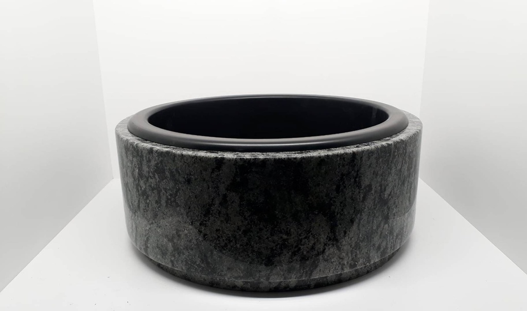 Granit-Schale für Blumen M07 – 43 cm