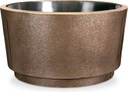 Bronzeschale für Grabdekoration, Höhe 14–18 cm