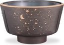 Bronzeschale für Grabdekoration, H: 16 cm, Ø: 26 cm