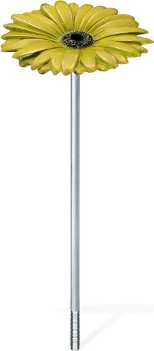 [ST-PFLANZE07] Bronze Gerbera für Grabmal, Ø 6–8 cm