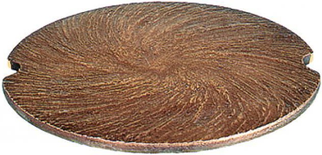 Abdeckung für Pflanzring aus Bronze, Ø 13 cm