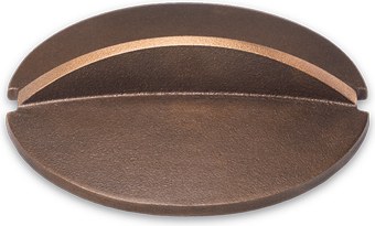 [ST-53286] Bronzeabdeckung für Grabvasen, Ø 6,5–8,7 cm