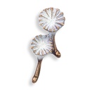 Pusteblume aus Bronze für Grabstein, 5×2 cm