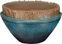 Sichturne aus Bronze für Grabstein, 24×40×28 cm