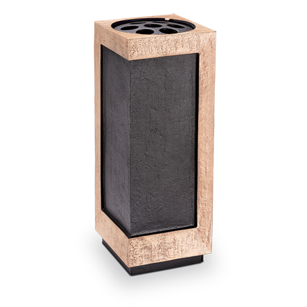 [ST-53095] Bronzevase für Grabstein, 22×10×10 cm oder 27×10×10 cm