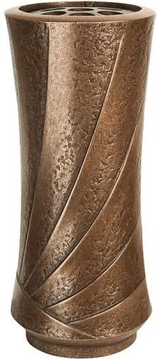 [ST-53135] Bronzová váza na náhrobek, výška 25 cm