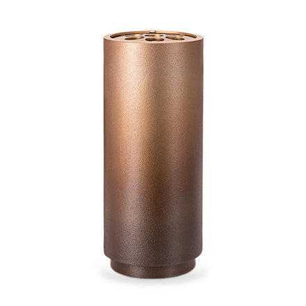 [ST-53283] Bronzevase für Grabstein, Höhe 25 cm