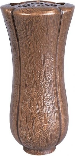 [ST-54930] Bronzová váza na náhrobek, výška 26 cm