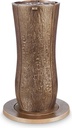 Bronzová zapuštěná váza na náhrobek, výška 24 cm
