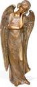 Bronzový anděl na náhrobek, 71×30×23 cm