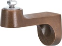 Bronze-Halterung für Grabmal, 5×3×8 cm