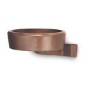 Bronzener Wandhalter für Kerzen, 4×7×8 cm