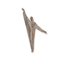 Christus aus Bronze für Grabstein, 20×10 cm oder 31,5×15 cm