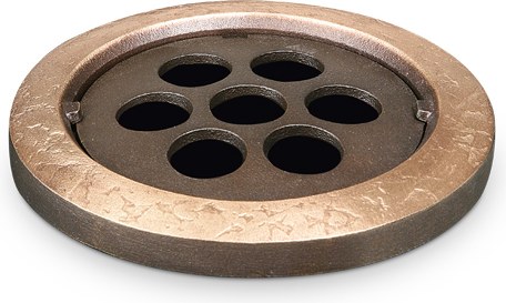 [ST-53189] Bronzový kroužek na vázu na náhrobek, Ø 12 cm