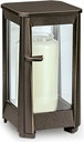 Bronzelaterne für Grabstein, 20×11×12 cm