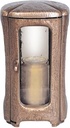 Bronzový lampáš na náhrobek, 23×13×13 cm nebo 27×15×15 cm