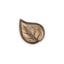 Bronzeblatt für Grabstein, 2×1 cm