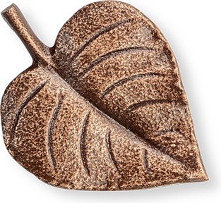 [ST-20816] Bronzeblatt für Grabstein, 5×4 cm