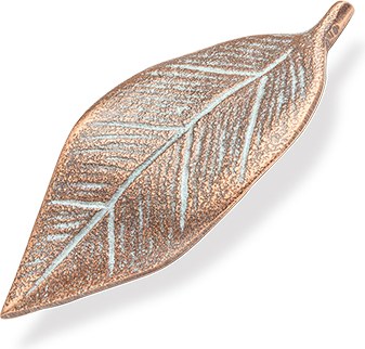 [ST-20939] Bronzeblatt für Grabstein, 8×4 cm
