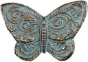Bronzeschmetterling für Grabstein, 4×5 cm