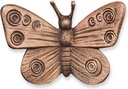 Schmetterling aus Bronze für Kindergräber, 4×6 cm
