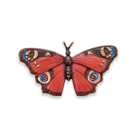 Schmetterling aus Bronze für Grabstein, 5,5×9,5 cm oder 6,5×11,5 cm