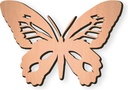 Schmetterling aus Bronze für Grabstein, 5×7 cm