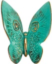 Bronzeschmetterling für Grabstein, 7×8 cm