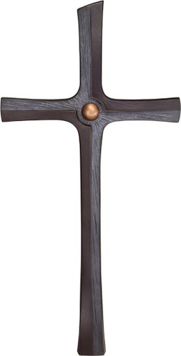 [ST-60214] Bronzekreuz für Grabstätte, 100×50 cm