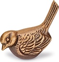 Bronzevogel für Grabstein, 5,5×3,5×5,5 cm