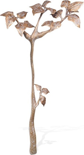 [ST-60224] Lebensbaum aus Bronze für Grabstein, 92×44 cm