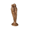 Bronzenes Erinnerungselement für Grabstein, 8×2 cm