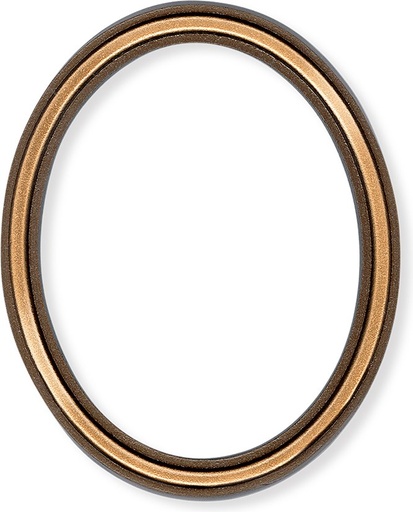 [ST-SYM18] Fotorámeček Elegant na náhrobek, bronz, 9×7 až 16,5×12,5 cm