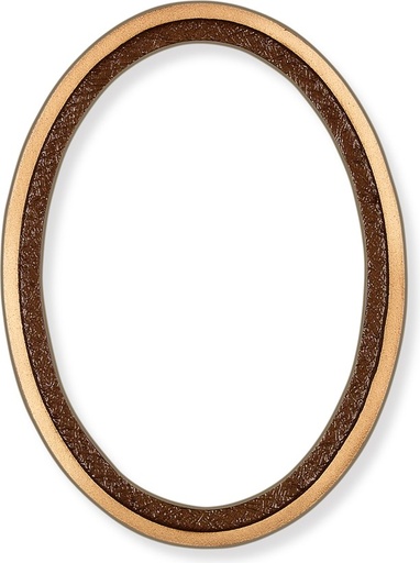 [ST-SYM20] Fotorahmen Kontur für Grabmal, Bronze, 9–17 cm